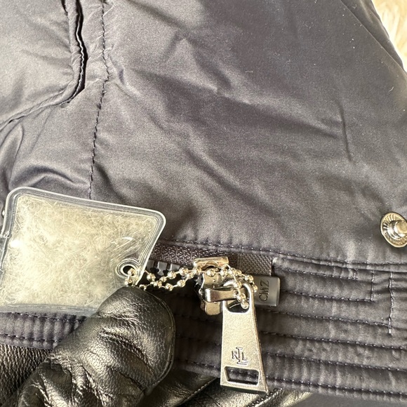 Ralph Lauren Navy Puffer Coat - Picture 12 of 14
